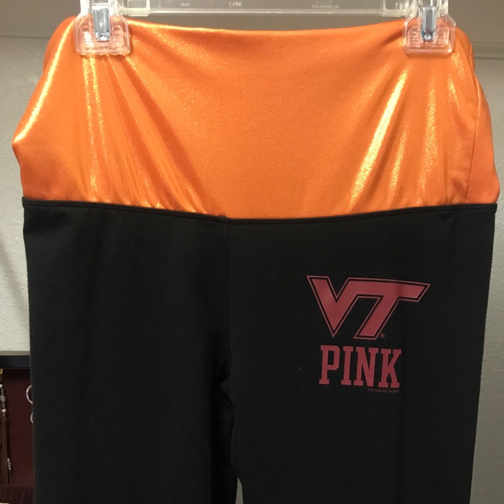 Pink Virginia Tech leggings